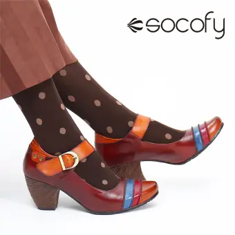 womens leather pumps shoes