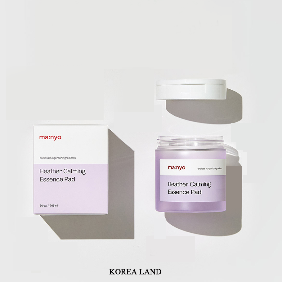 Manyo Factory | Heather làm dịu bản chất Pad (60 tờ)