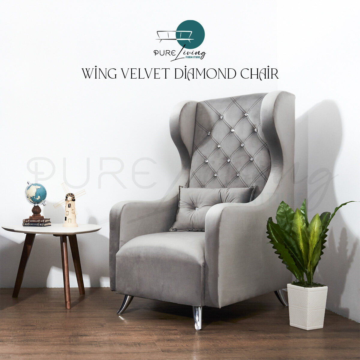 wing chair diamond