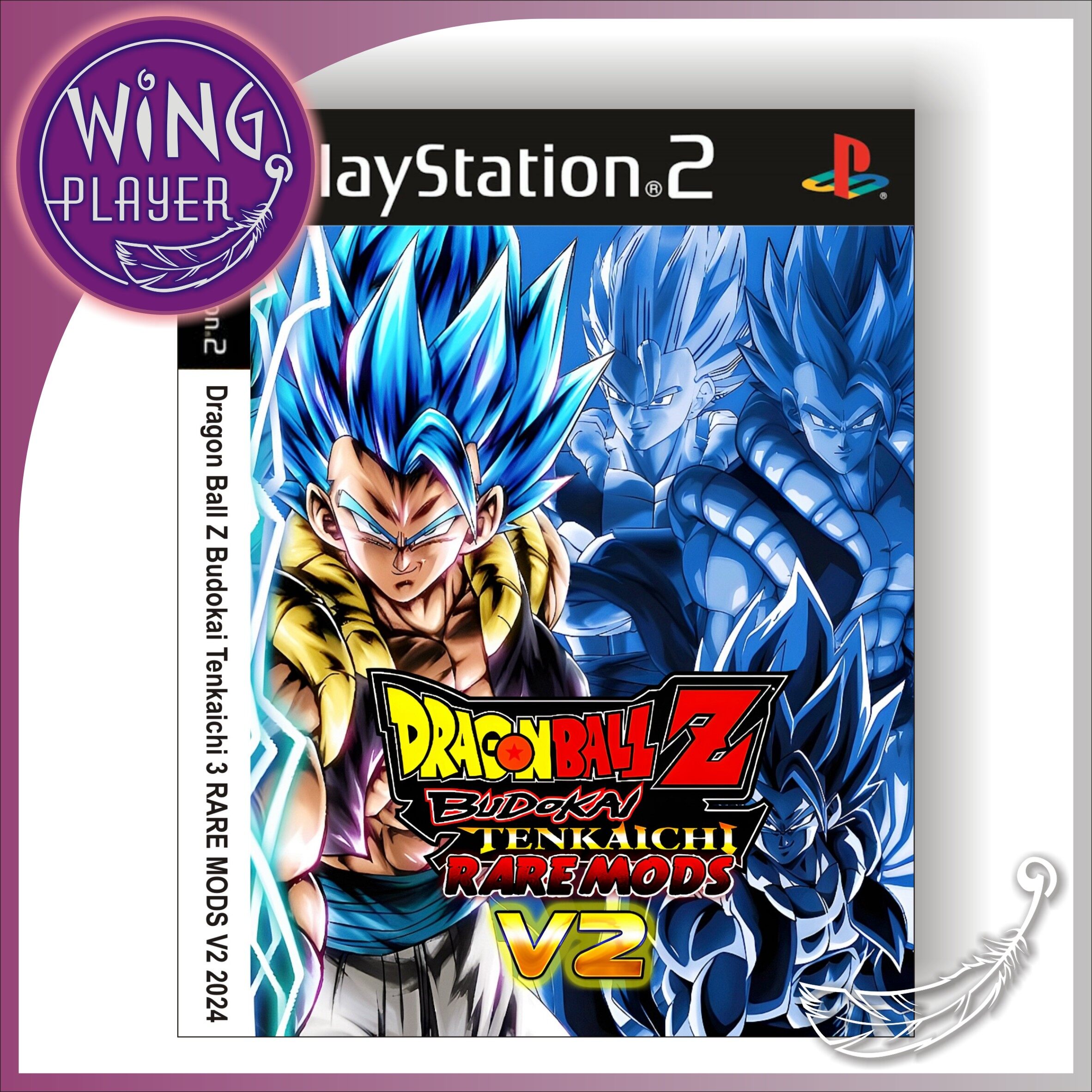 PS2 Game Dragon Ball Z Budokai Tenkaichi RARE MODS V2 Game