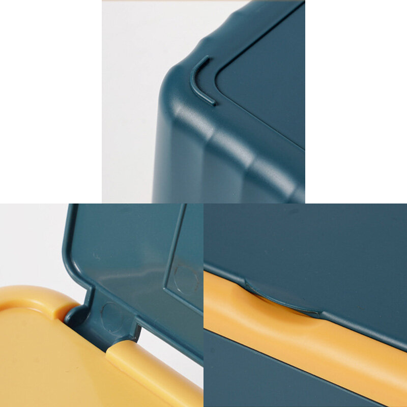 tissue box mask storage box desktop storage box Tissue box with lid, multi-purpose storage box for household living room dormitory storage car decoration box