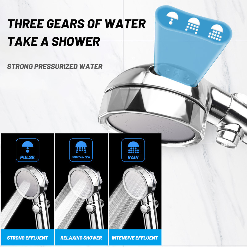 Water-saving Shower Head Rust-proof Shower Curtain Rod Adjustable Shower Head Arm Wall-mounted Shower Arm Bracket Shower Caddy Organizer