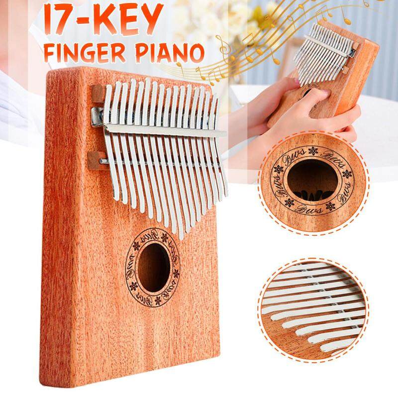 17Keys Wooden Kalimba Finger Thumb Piano Education Musical Instrument Toy Gifts Malaysia