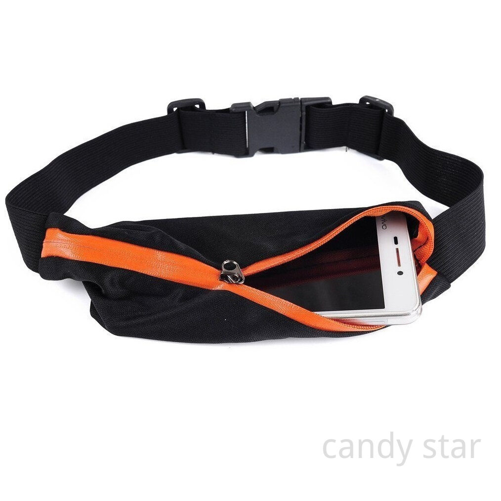 Waist Bag Zip Belt Bum Pack Sport Runner Jogging Fitness Running Belt ...