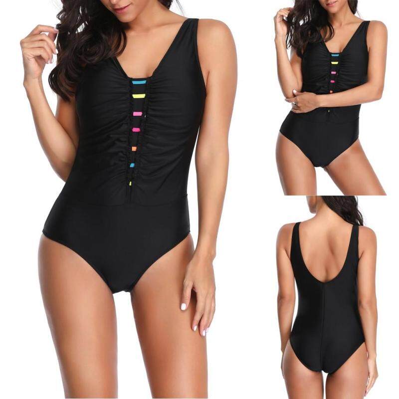 Nơi bán Zapramoon Gợi Cảm Nữ Hoa Hở Lưng Frenum Sợi Polyester Bikini Đi Biển