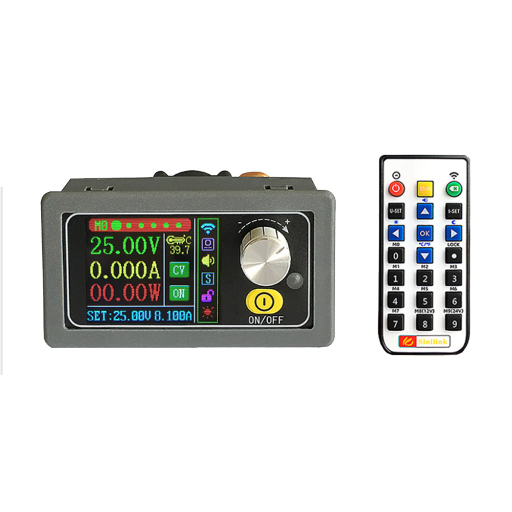 Bộ Chuyển Đổi DC-DC Nguyên Bản 400W 8A, Bộ Nguồn Điều Chỉnh CC CV 0-50V Diyiot