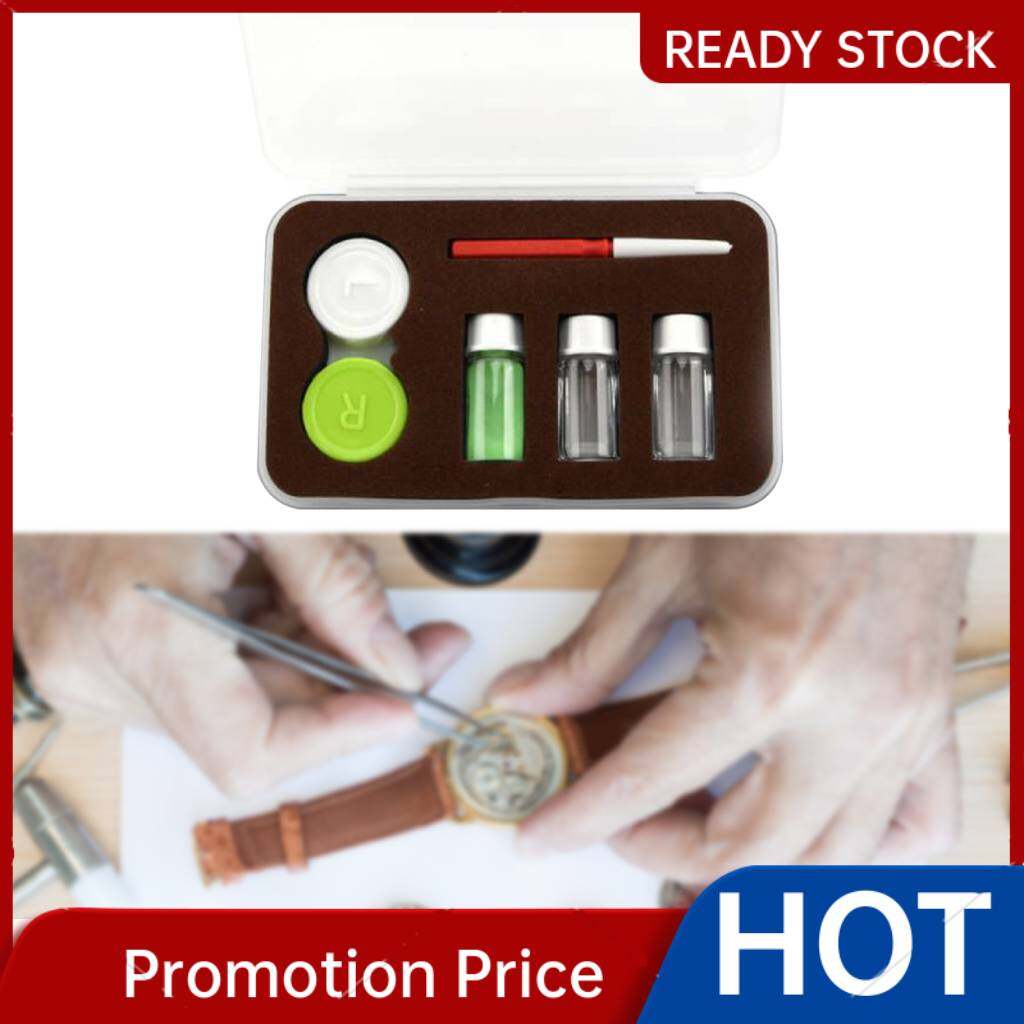 MagiDeal Watch Luminous Powder Set Parts Dark Pigment Powder for Watches Watch Repair