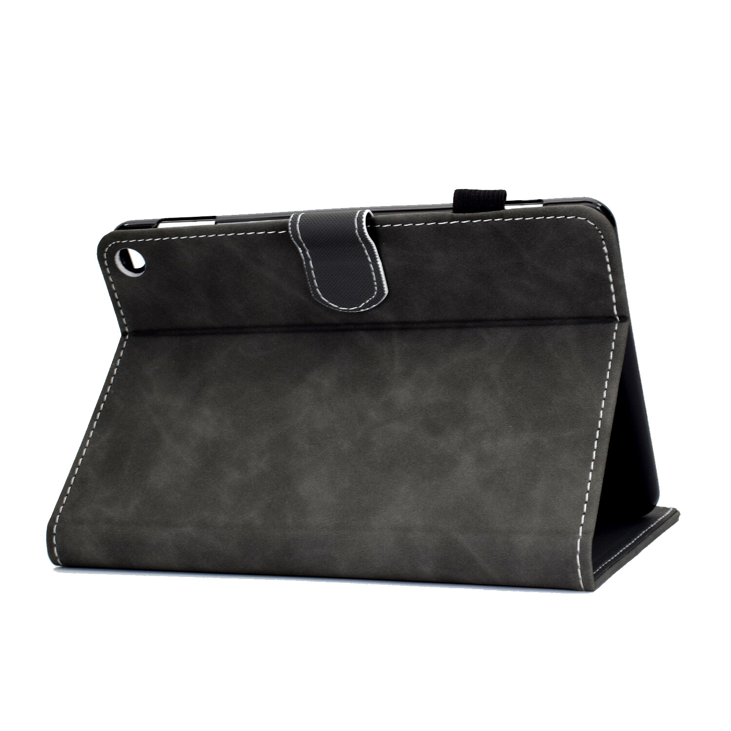 Flip Cover for 2020 Amazon Kindle Fire HD8 Casing HD8 Plus Business Solid Color Soft TPU Case with Card Slot Stand