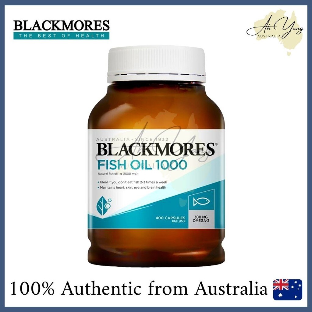 NEW Blackmores Australia Fish Oil 1000 400 capsules | Lazada