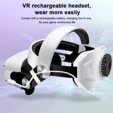 Tai nghe VR có thể sạc lại dây đeo đầu điều chỉnh được với pin Headband thay thế thay thế cho Oculus Quest 2