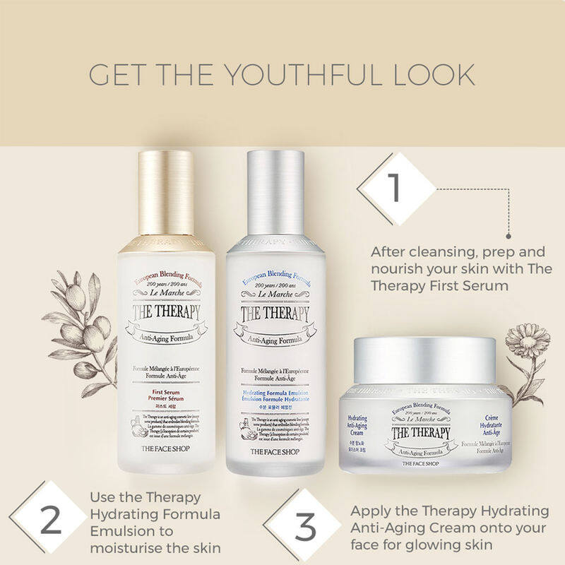 [THE FACE SHOP] The Therapy Hydrating Formula Emulsion130ml