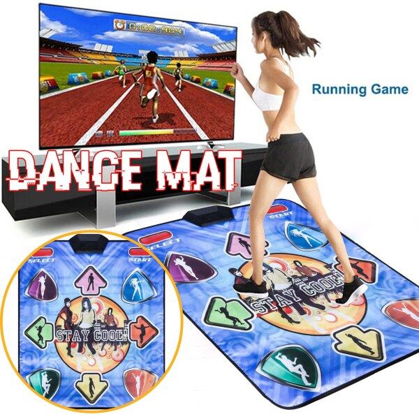 Menu Single Dancing Mat Thảm chống trượt Dancers Mat Cushion feel Game Yoga Game Blanket Fitness 63 Games