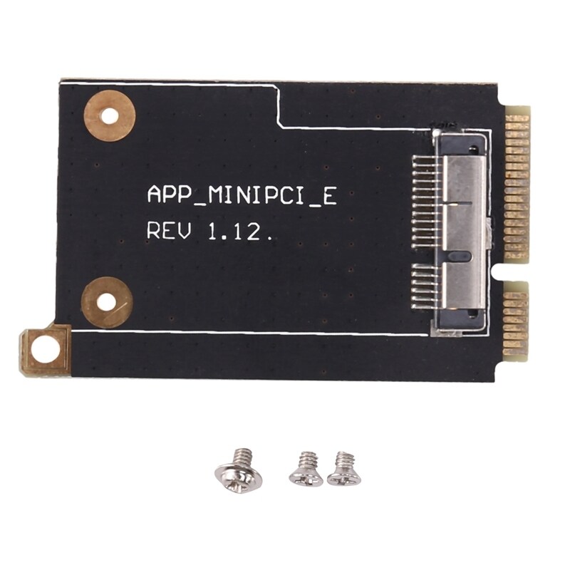 Mini PCI-E Express Adapter Converter 52-Pin Mini PCI-E Card for Broadcom BCM94360CD BCM943602CS BCM94360CS2 BCM94331CD BCM943224P