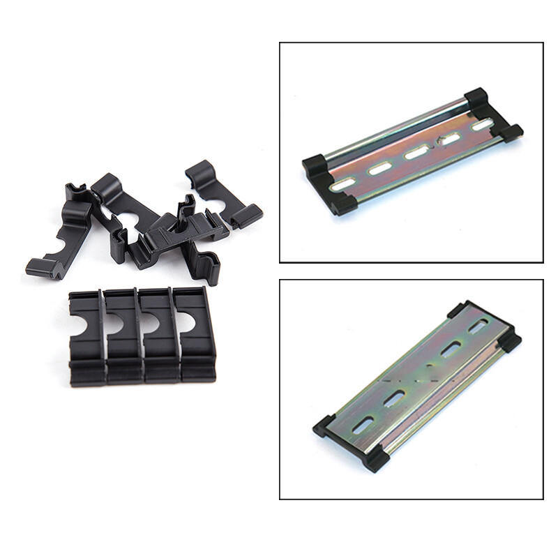 Gendings-joy 10pc c45 35mm din rail anti-scratch end cap protector for din rail only end caps