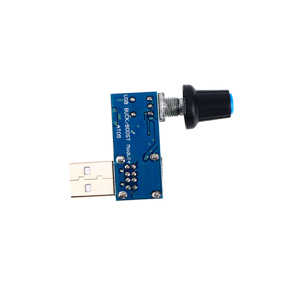2 Chiếc Bộ Điều Khiển Tốc Độ Quạt USB DC 5V Mô Đun Điều Chỉnh Tốc Độ Vô Cấp Quạt Chiết Áp Điều Chỉnh Được Bảng Điều Khiển Tốc Độ Quạt