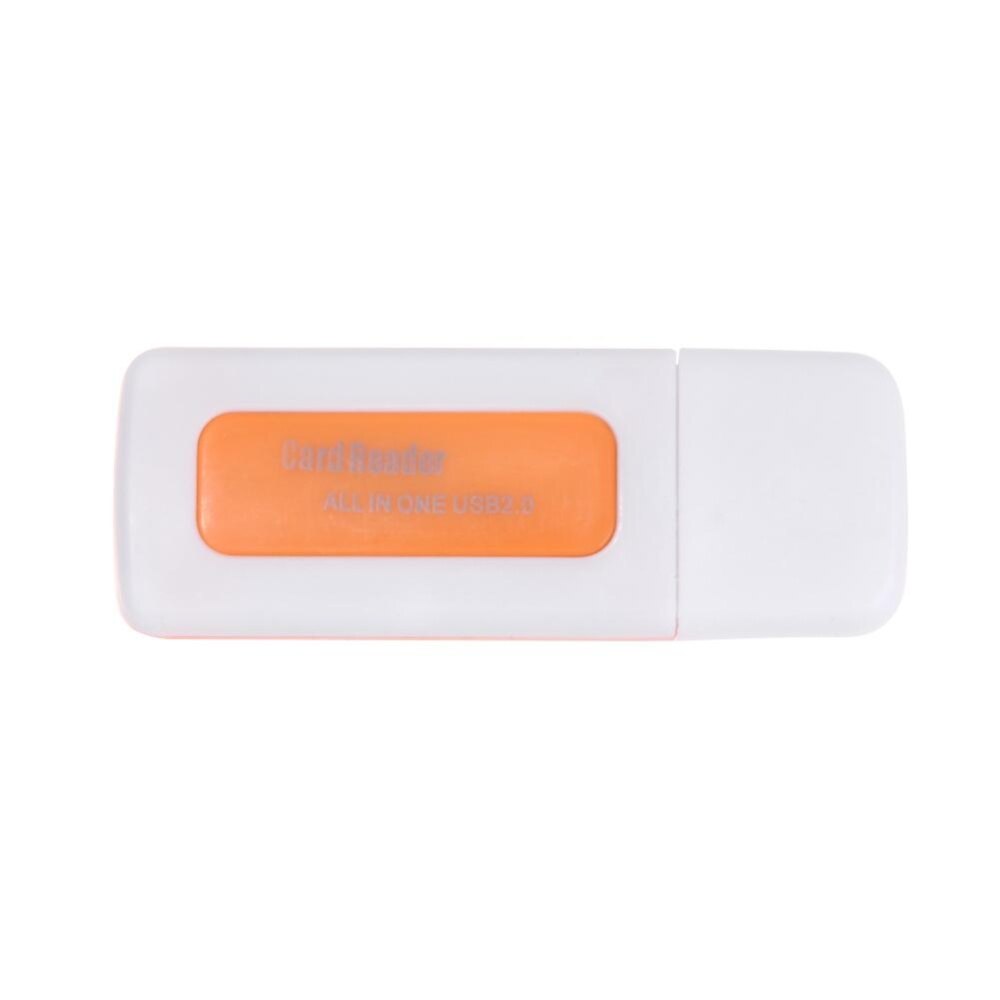 Mini USB2.0 4 Card Slots Smart Card Reader SD/MMC TF MS M2 Card Reader