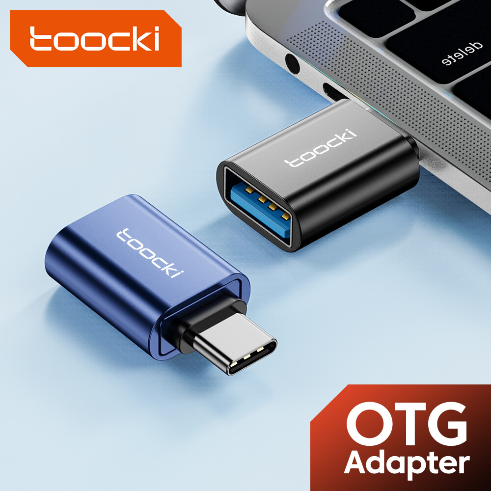 Toocki Bộ Chuyển Đổi OTG Loại C USB3.0 Chuyển Đổi Bộ Chuyển Đổi Đầu Cái Micro USB C Sang Loại C