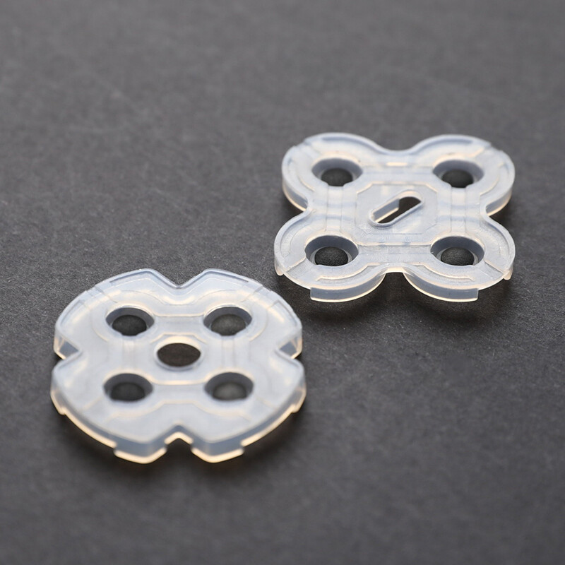 wuyangmin 5pcs/lot Conductive rubber pad button contacts gasket kit for PS3 controller