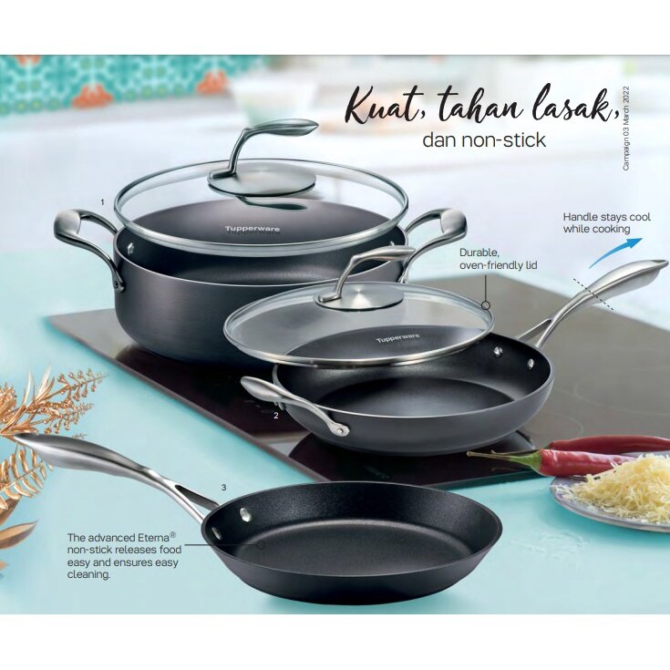 Casserole Black Series 1.4 litres *** TUPPERWARE *** neuf + cadeau offert