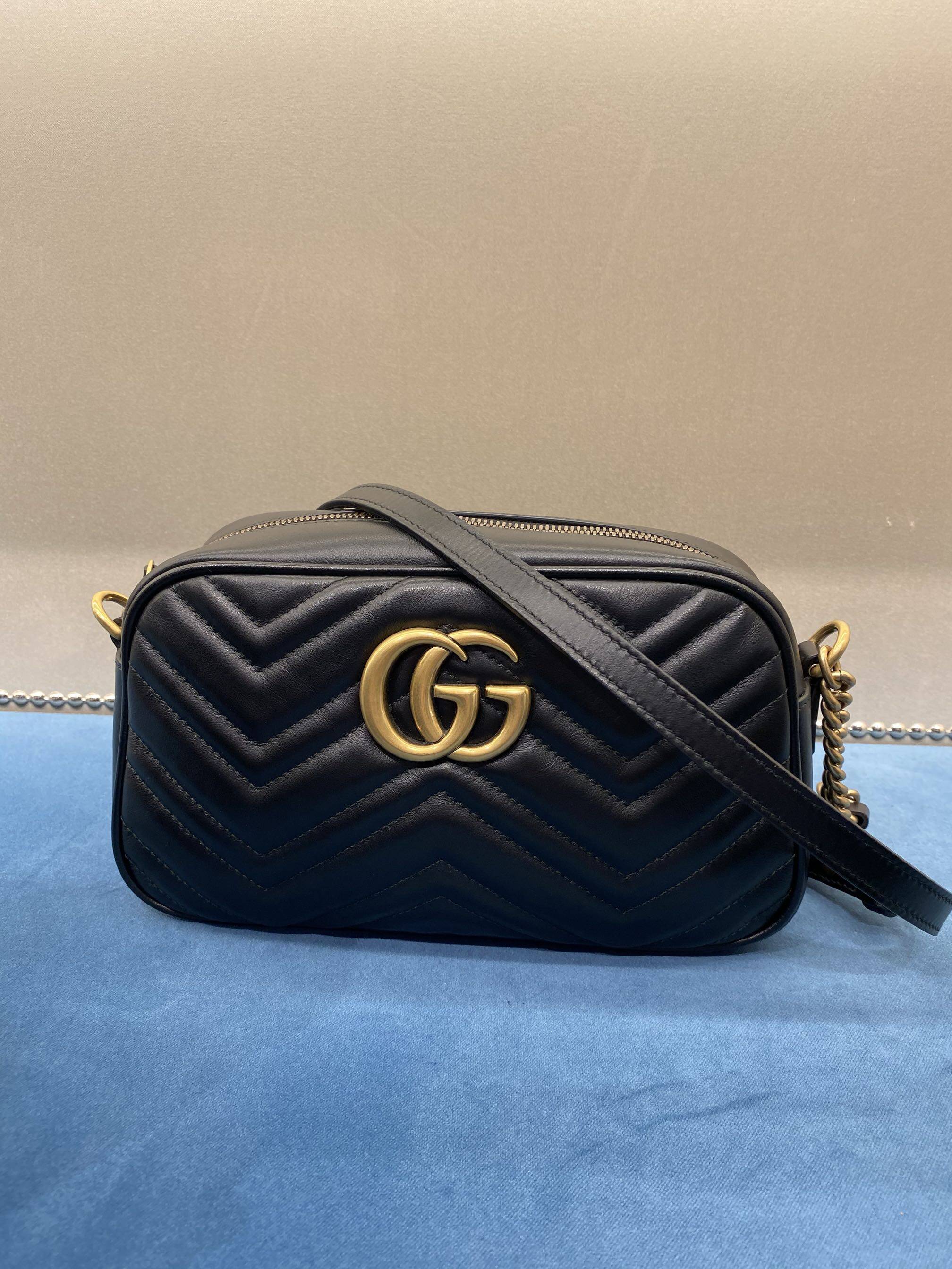 gucci black chain bag