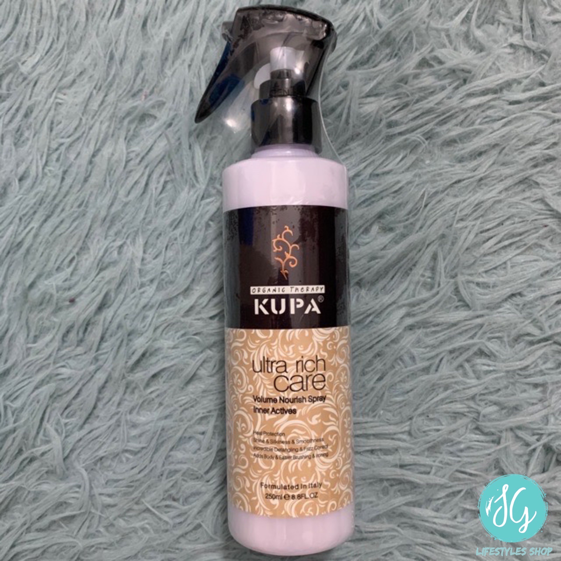 Kupa ultra rich care volume nourish spray 250ml 連鎖蠶絲蛋白液 | Lazada