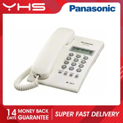Panasonic KX-T7703 Desktop Caller ID Single Line Telephone Display Phone Corded Landline Telephone Office Use T7703 KX-T7703X