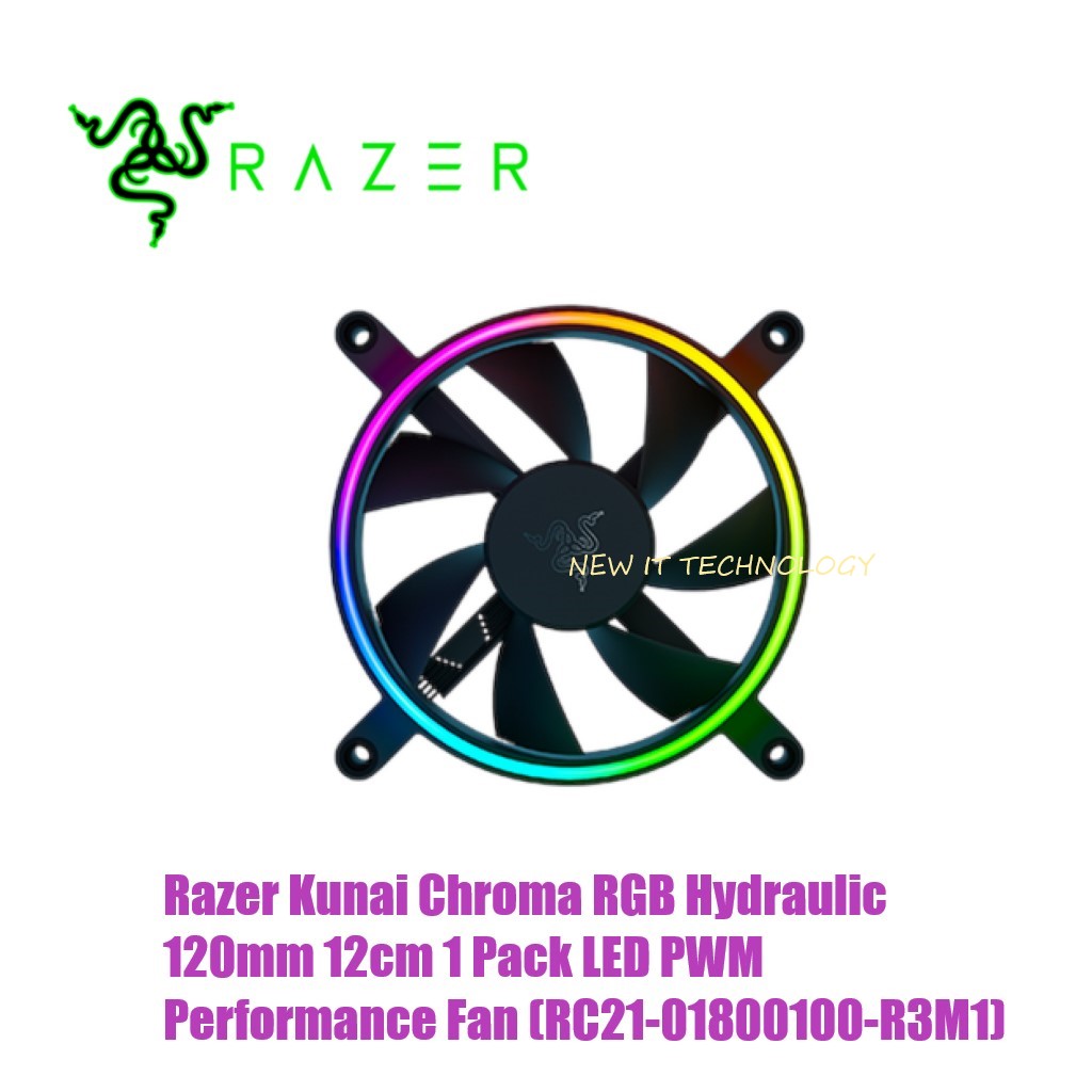 Stand Fan Razer Razer Kunai Chroma RGB Hydraulic 120mm 12cm / 140mm 14cm LED PWM ...