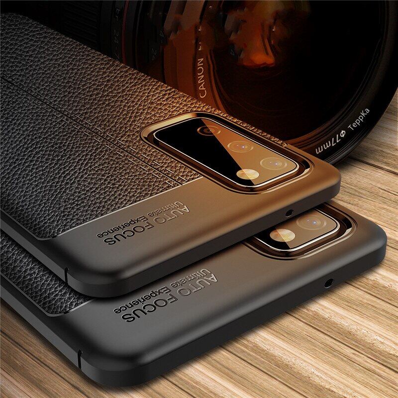For Xiaomi Redmi Note 10 9 9A 9C 9s 8 8A 8T 7 7A Pro Max C3 M3 X3 NFC Phone Case, Shockproof Soft Silicone PU Leather Back Cover Soft TPU Casing