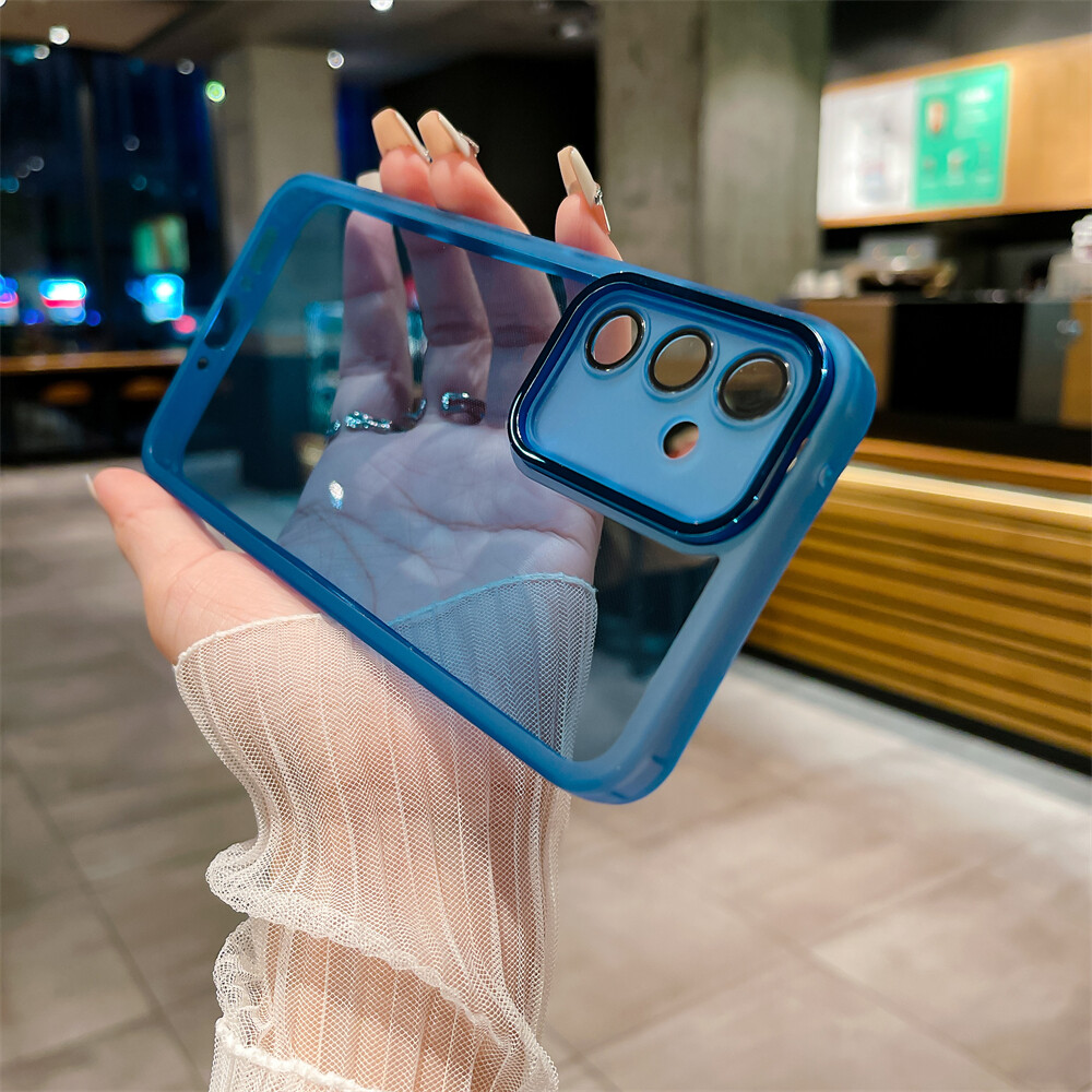 Ốp bảo vệ ống kính máy ảnh cho Xiaomi Redmi Note 11 Lưu ý 11S Lưu ý 11 Pro lưu ý 10 lưu ý 10S Lưu ý 10 Pro lưu ý 9 Lưu ý 9 Pro vỏ, Ốp điện thoại nhựa TPU mềm chống sốc với ống kính đầy đủ