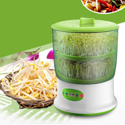 Home Use Intelligence Bean Sprouts Machine Large Capacity Thermostat Green Seeds Growing Automatic Bean Sprout Machine