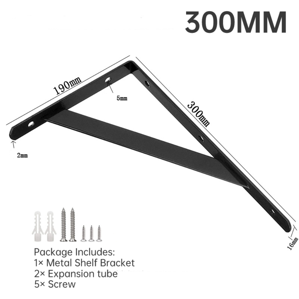 Heavy Duty Shelf Bracket Wall L Bracket Metal Support Angle Bracket For ...