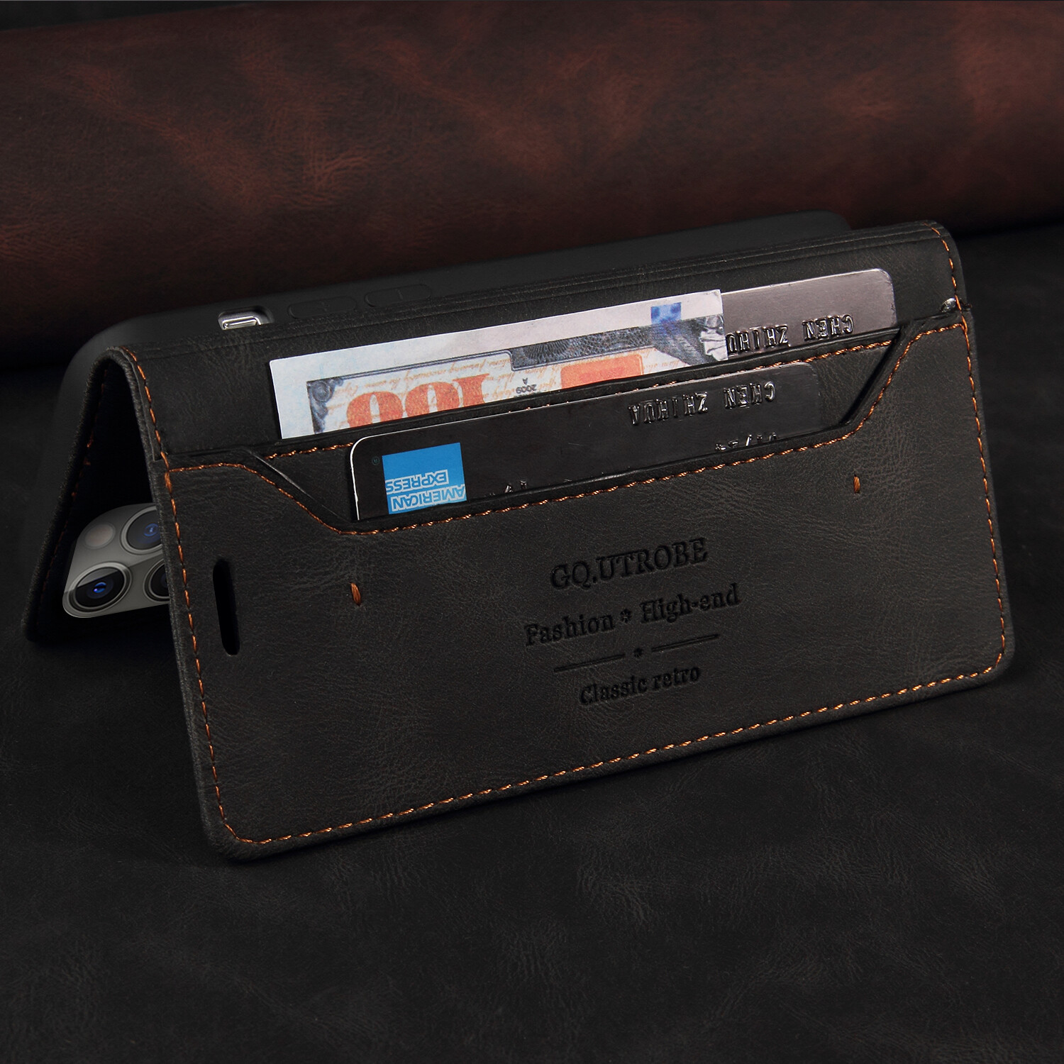 For Xiaomi Redmi Note 12 Pro Plus Note 11S Note 12 pro Plus Xiaomi 13 pro Case Leather Bag Protective Cover Flip Case Magne Card Slots Book Wallet Cover