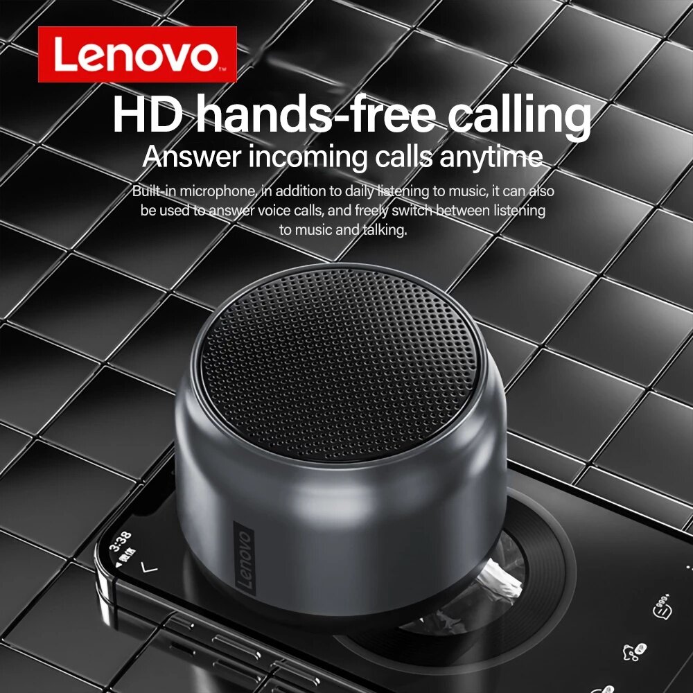 Lenovo K3 Plus Portable Speaker Box Bluetooth With TF Card Slot TWS