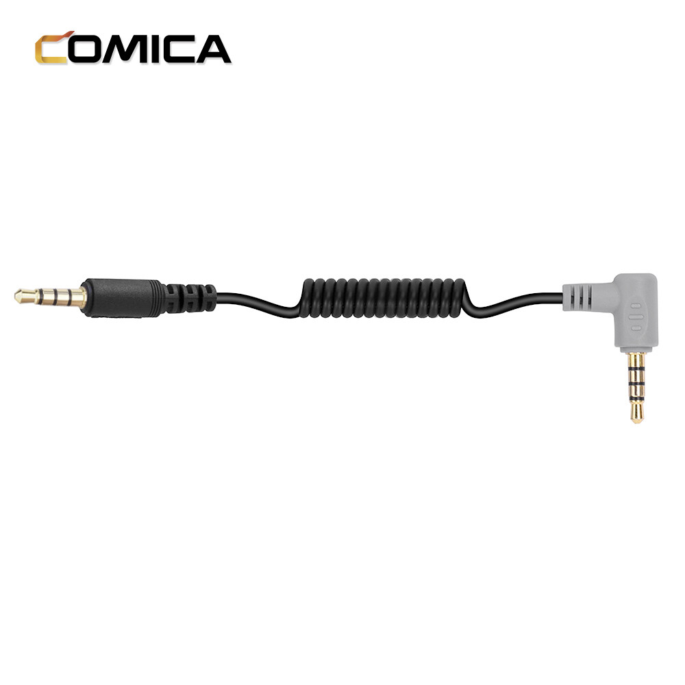 Comica CVM-DR-SPX 3.5mm TRRS-TRRS Microphone Cáp đầu ra