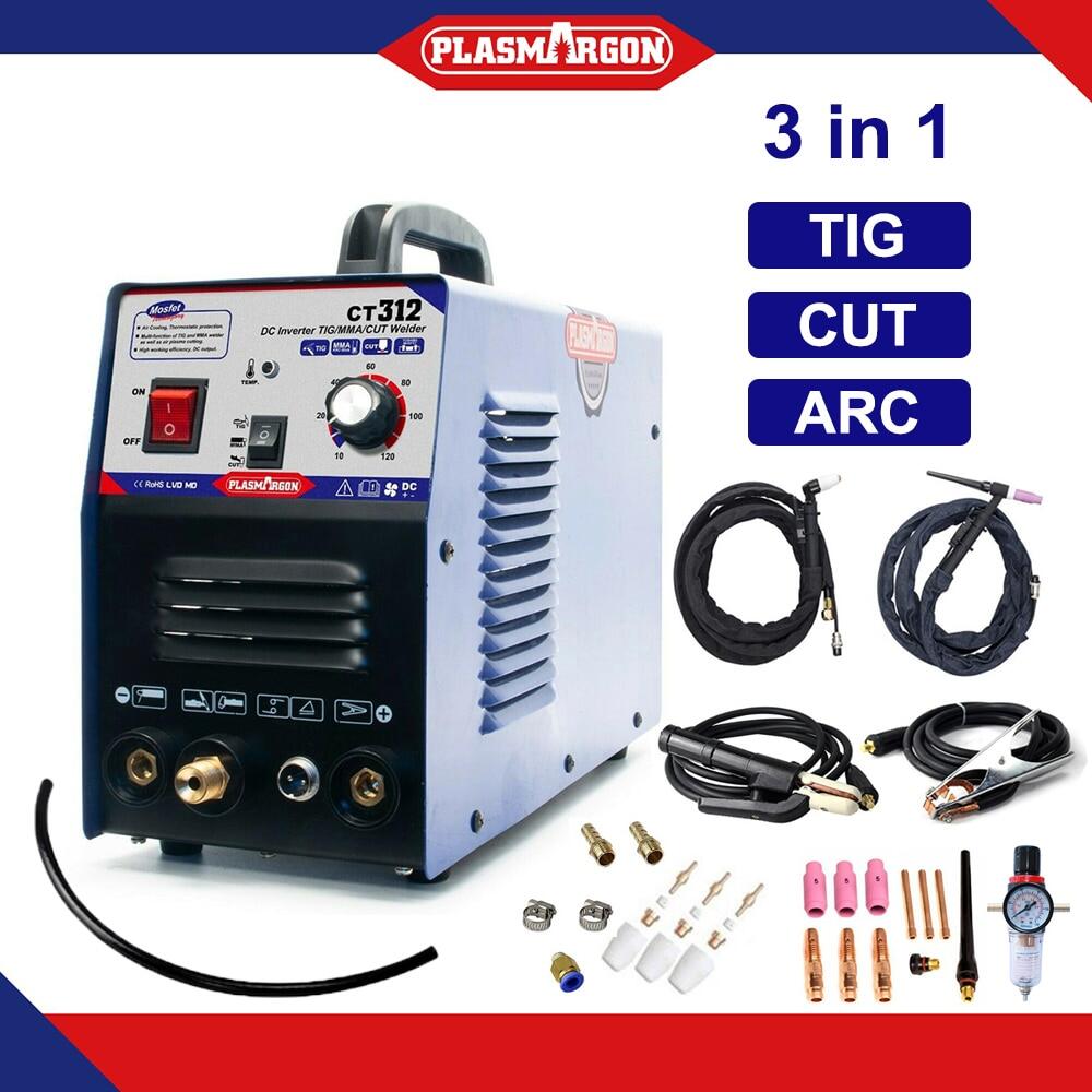 CT312 HF plasma cutter tig welder arc mma stick welding CUT TIG ARC 3 ...