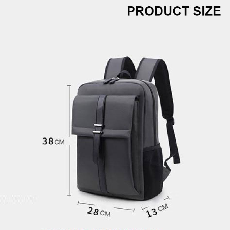 QFDI [business backpack] new fashion computer backpack travel backpack simple men's backpack