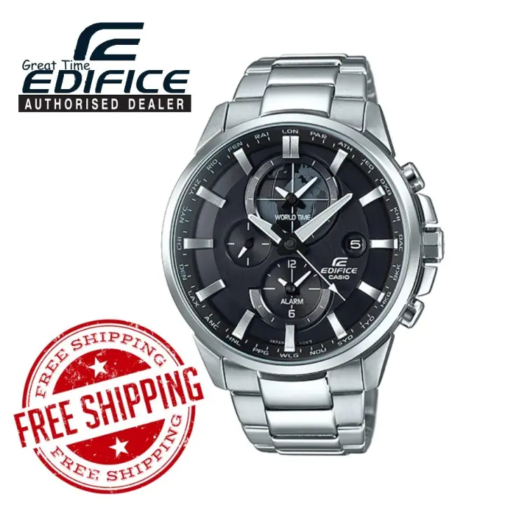 casio edifice world time