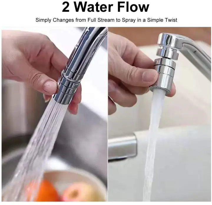Liangduo Faucet Sprayer 360 Rotatable Kitchen Faucet Sprayer Moveable Kitchen Tap Head Sink Sprayer Attachment Sink Nozzle For Kitchen Lazada