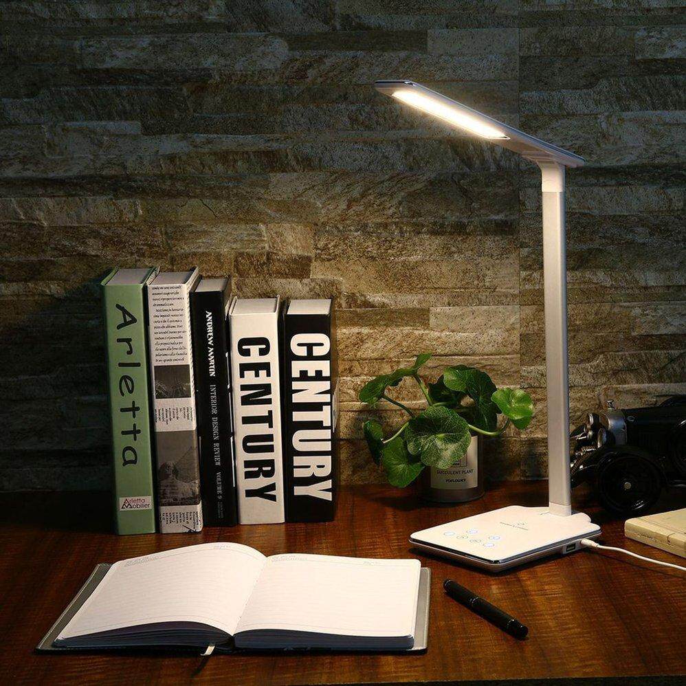 G-PADDY Sạc Không Dây Miếng Lót LED Để Bàn USB Sạc Chăm Sóc Mắt Đèn Đọc Sách