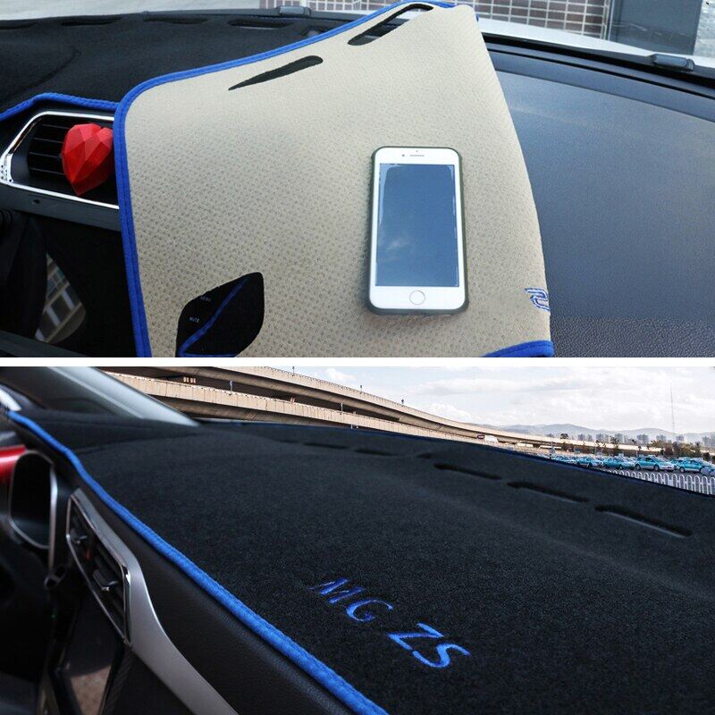 xuming For MG ZS 2017 2018 2019 Car dashboard cover Dash Mat Avoid Light Pad Instrument Platform Carpet Trim Accessories