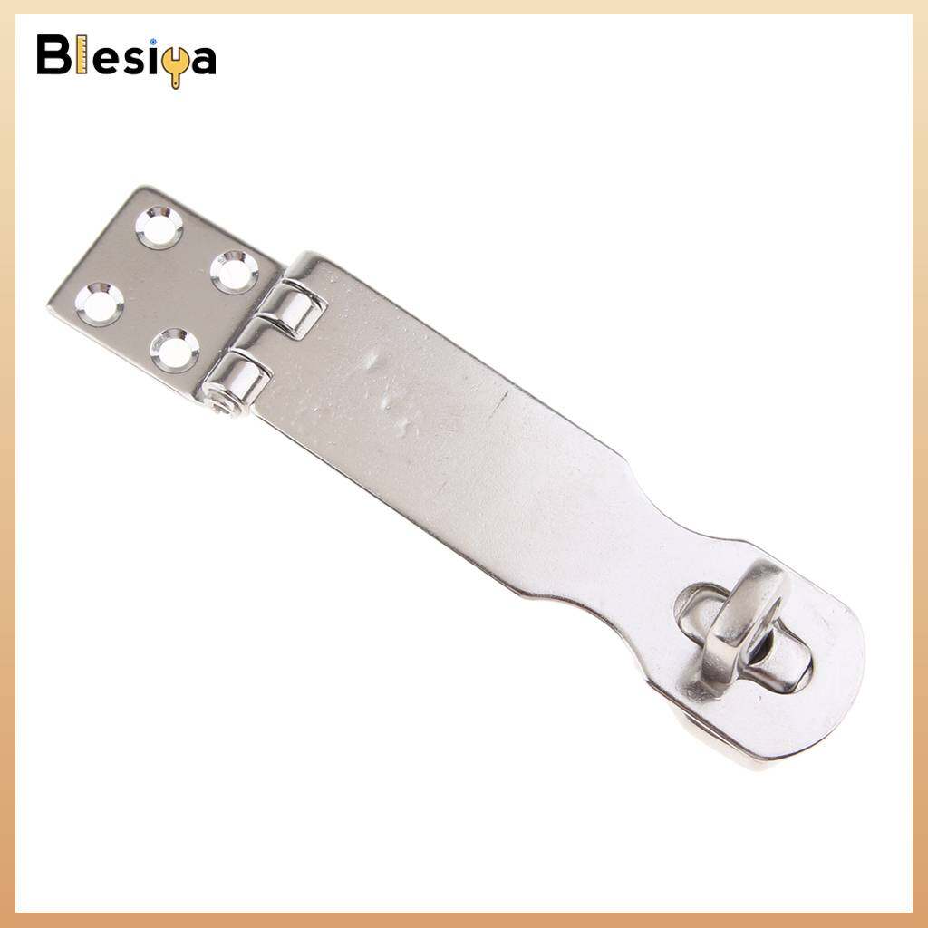Blesiya 316 Stainless Steel Anti-Theft Folding Hasp Door Latch Sliding Padlock