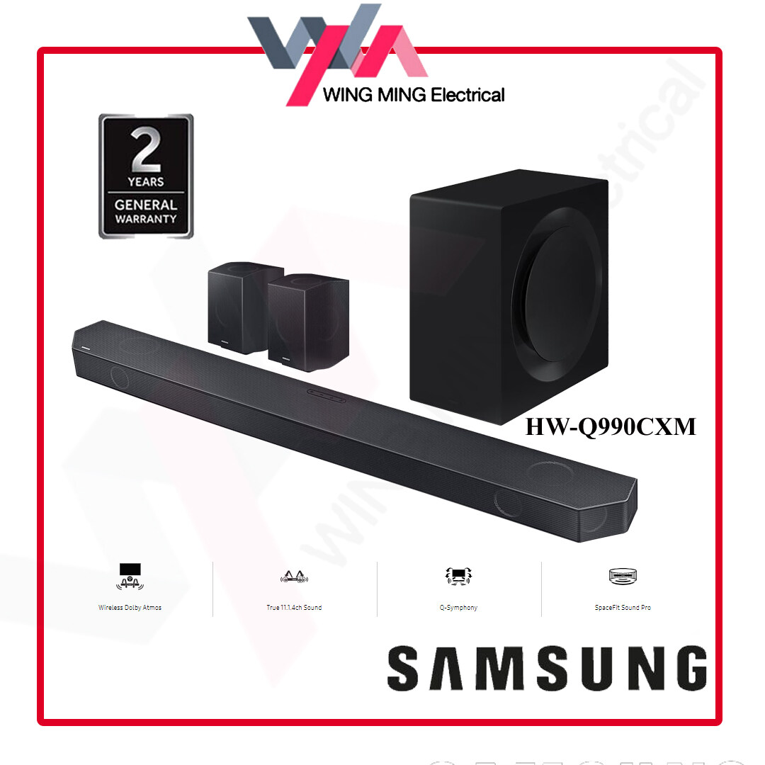 (2024 New Model) Samsung Q-series Soundbar Dolby Atmos (HW-Q990D) Sound ...