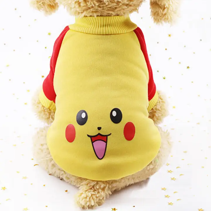 Lucu Kartun Anjing Hoodie Pakaian Musim Semi Musim Gugur Anjing