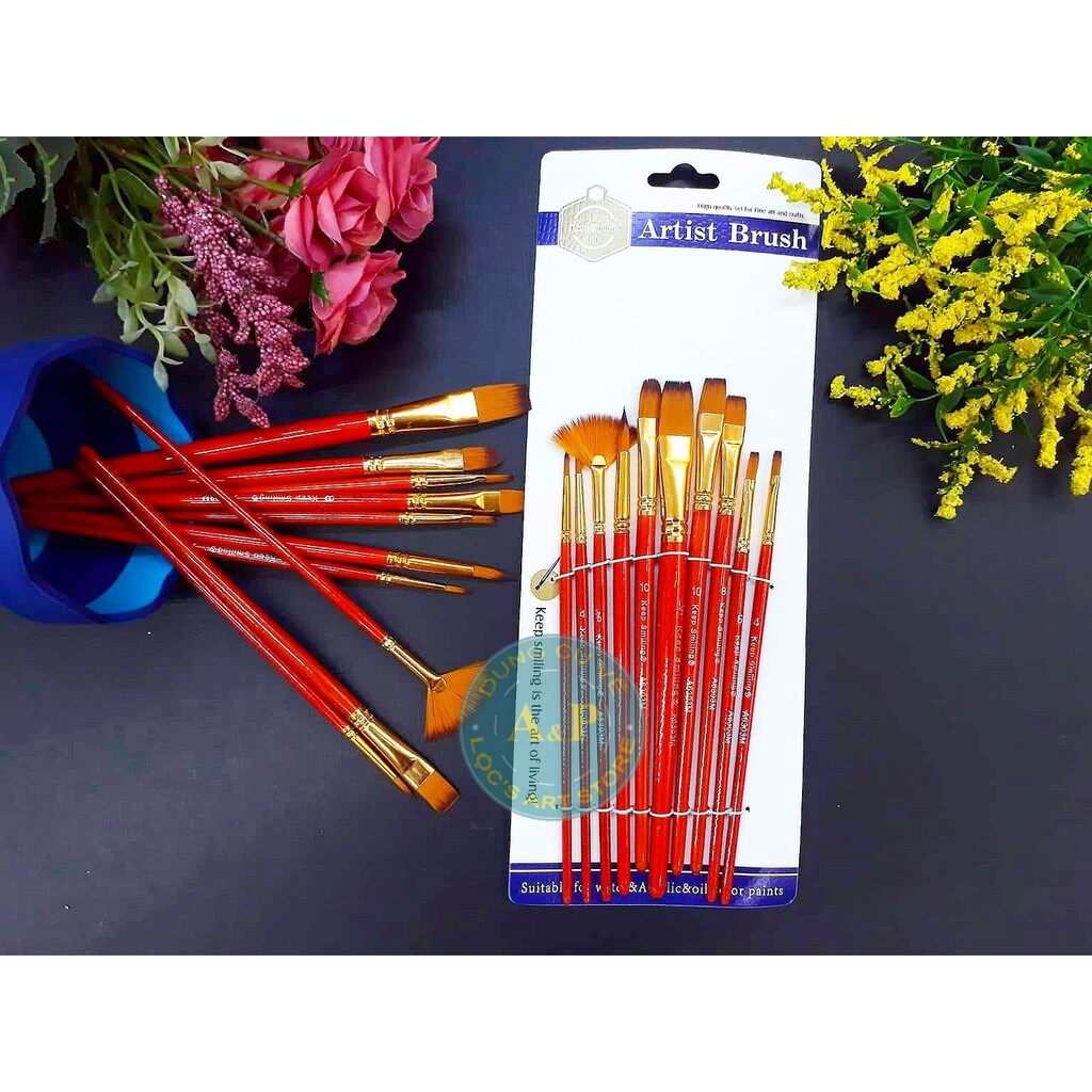 Bộ Cọ Artist Brush Set - 606 (10 cây)