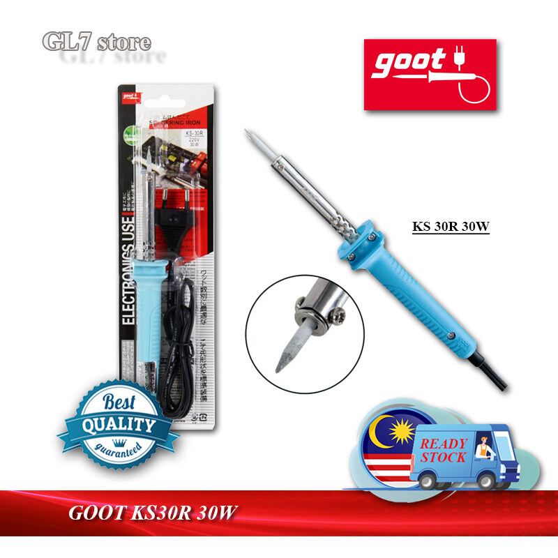 ORIGINAL GOOT SOLDERING IRON KS30R 30W MAKE IN JAPAN ALAT PEMATERI