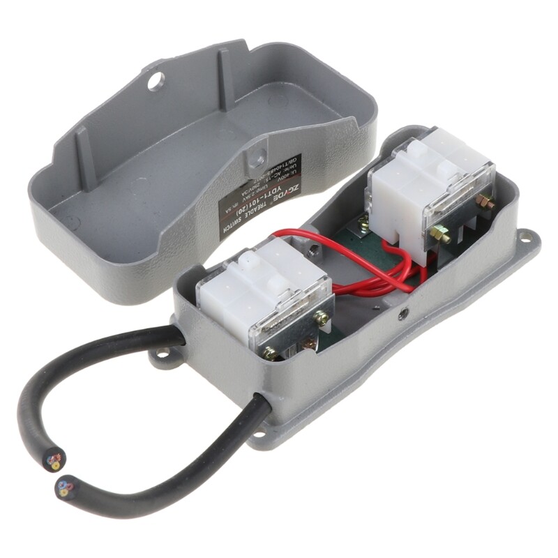 Công Tắc Chân AC250V Công Tắc Đảo Chiều Bộ Điều Khiển Điện Bàn Đạp Với Đường Hai Đầu