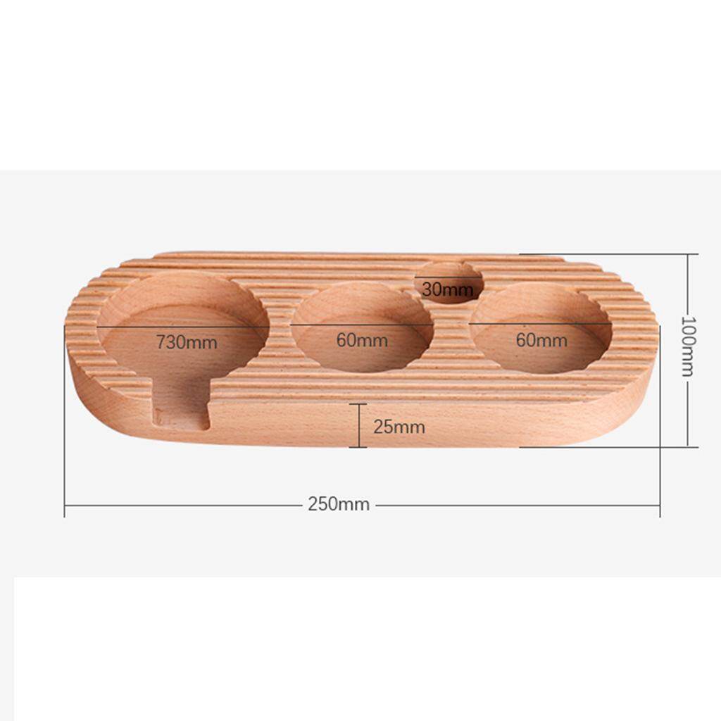 Blesiya Dụng Cụ Đựng Cà Phê Dụng Cụ Nén Cà Phê 4 Khe Gọn Gàng Chắc Chắn Cho Gia Đình Nhà Bếp Espresso