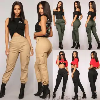 casual cargo pants womens
