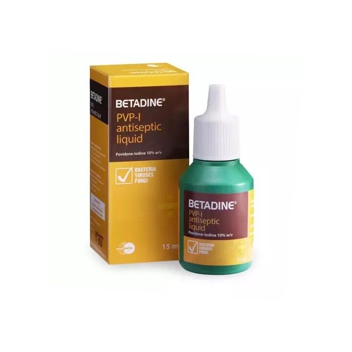 Betadine Antiseptic Liquid (15ml) | Lazada