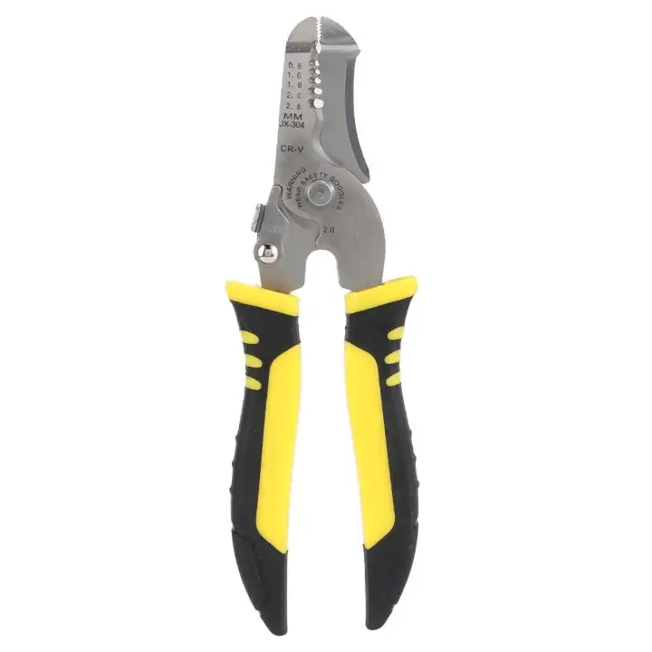 7in Multi Function Pliers Wire Stripping Crimping Cutting Tool For